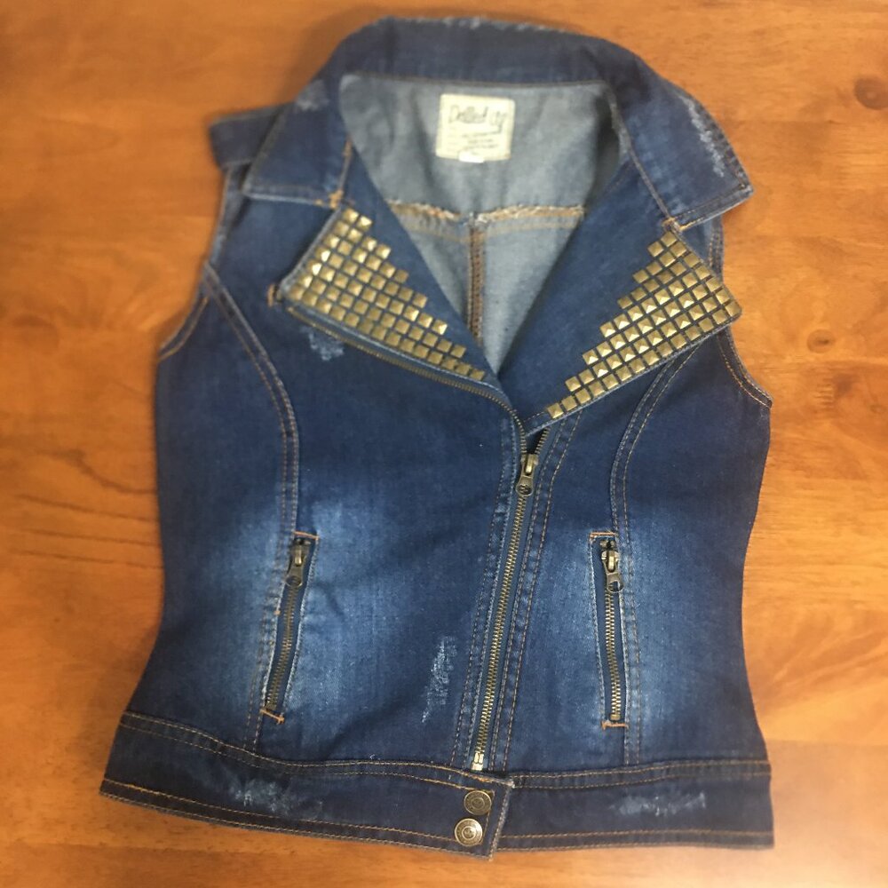 Womens Denim Vest